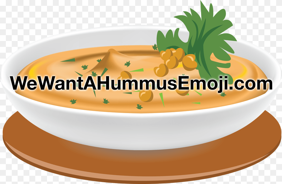 Hummus Emoji, Soup Bowl, Bowl, Meal, Food Png Image