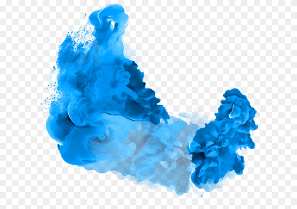 Humo Humo Sticker Blue Smoke Transparent Background, Mineral, Nature, Outdoors, Sea Free Png Download