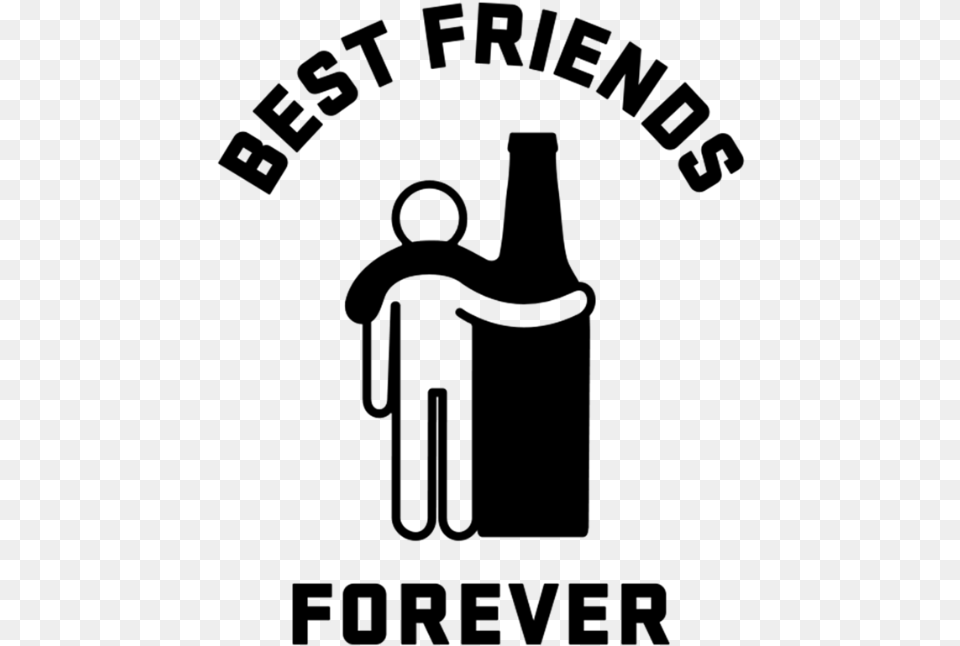 Humor Best Friends Forever Bachelor Tshirts, Gray Free Png Download