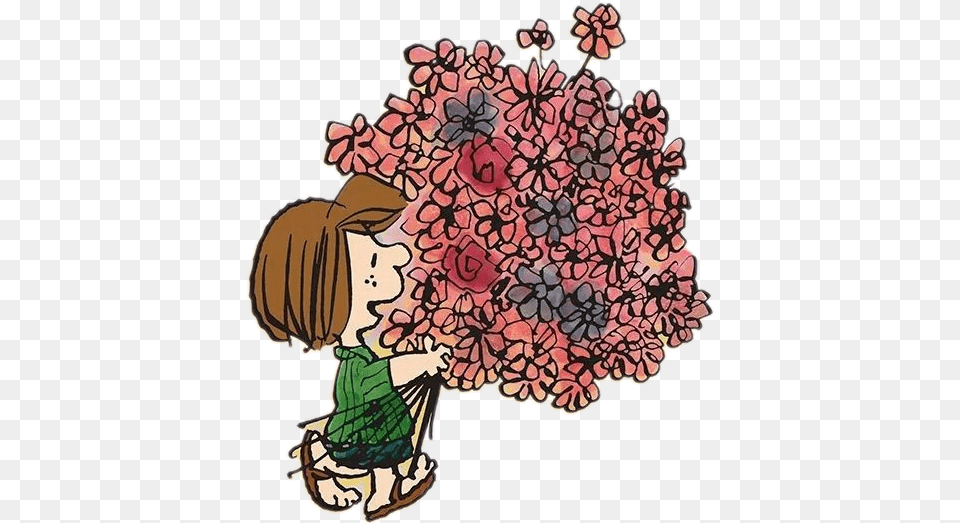Humor Cartoon Vignette Snoopy Sticker By Nrggiulia83 Snoopy Flowers, Art, Floral Design, Graphics, Pattern Free Transparent Png