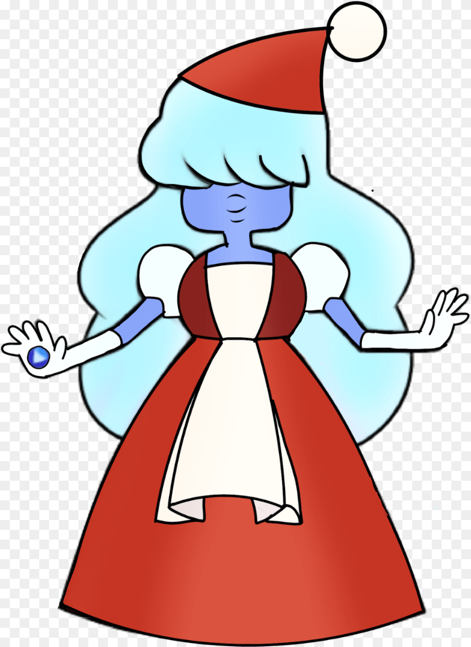 Humorhave A Merry Christmas Steven Universe Christmas Gem Steven Universe Sapphire, Baby, Person, People, Face Png