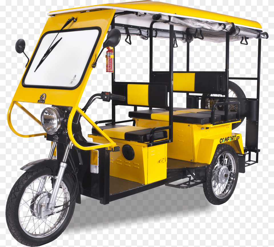 Humrahi E Rickshaws Passanger Lohia Auto Comfort Plus, Vehicle, Transportation, Wheel, Machine Png