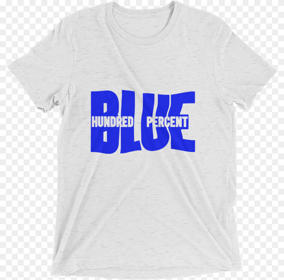 Hundred Percent Blue Flag Style T Shirtdata Image Round Rock Sports Center, Clothing, T-shirt Free Png