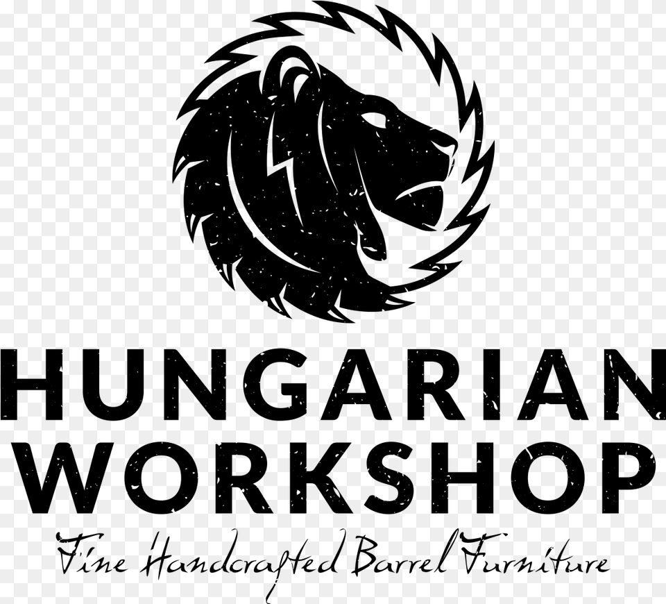 Hungarian Workshop Poster, Gray Free Png