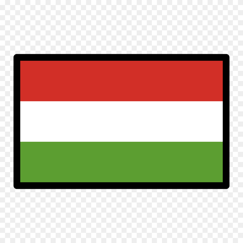 Hungary Flag Emoji Clipart, Blackboard Free Png Download