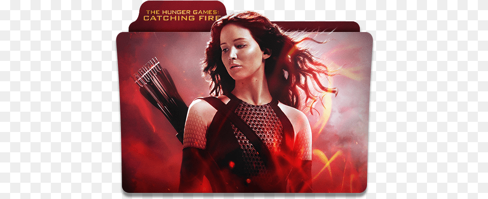 Hunger Games Catching Fire Free Icon Hunger Games Catching Fire Folder Icon, Adult, Female, Person, Woman Png Image