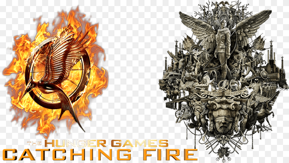 Hunger Games Catching Fire Logo Hunger Games Catching Fire, Person, Emblem, Symbol, Adult Free Png Download