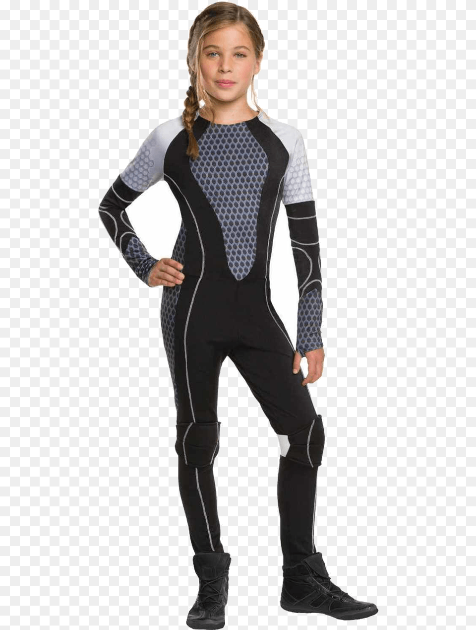Hunger Games Costumes Girl, Clothing, Spandex, Sleeve, Person Free Png Download