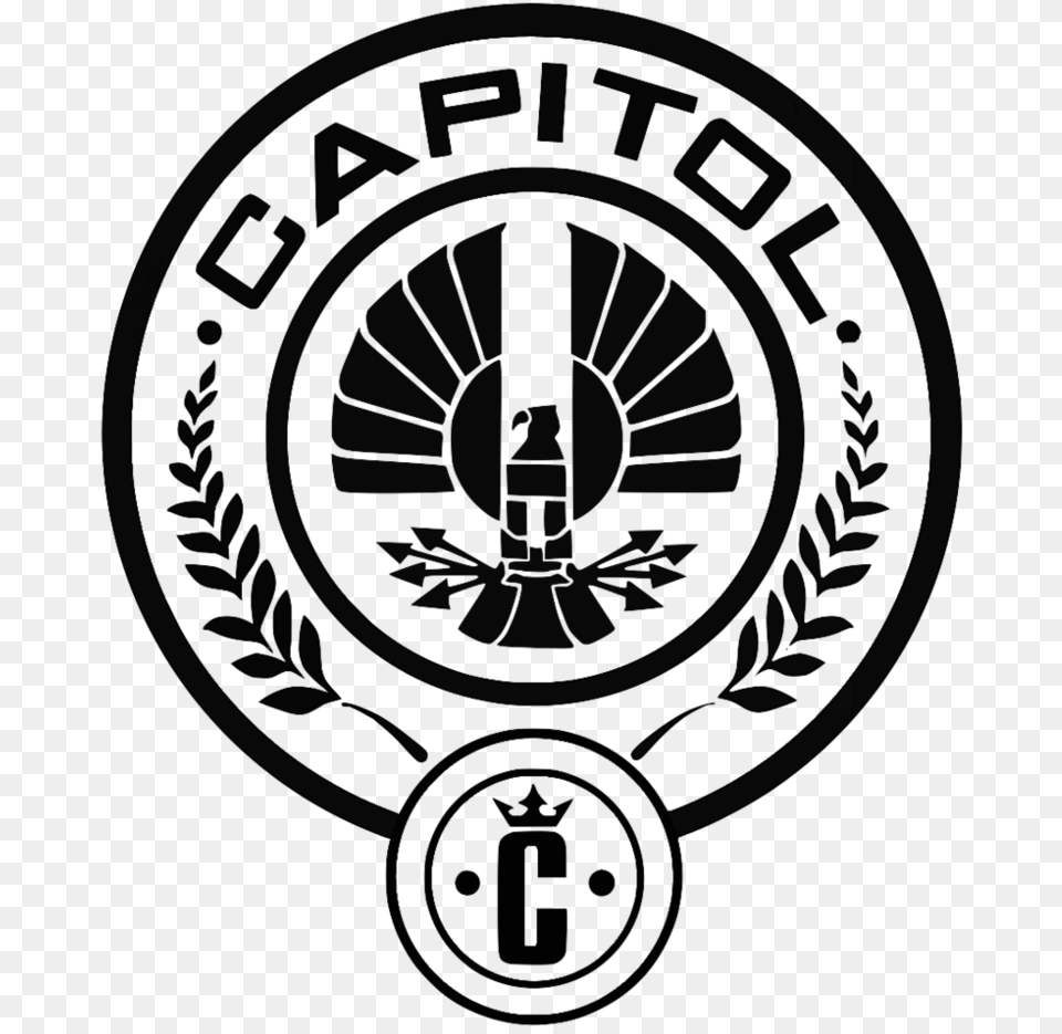 Hunger Games Logo Capitol District 7 Hunger Games Symbol, Emblem, Badge Free Png Download