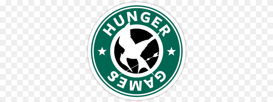 Hunger Games U0026 Starbucks Mashuphaha Language, Logo, Emblem, Symbol, Person Free Png