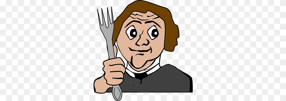 Hungry Cutlery, Fork, Baby, Person Free Png Download