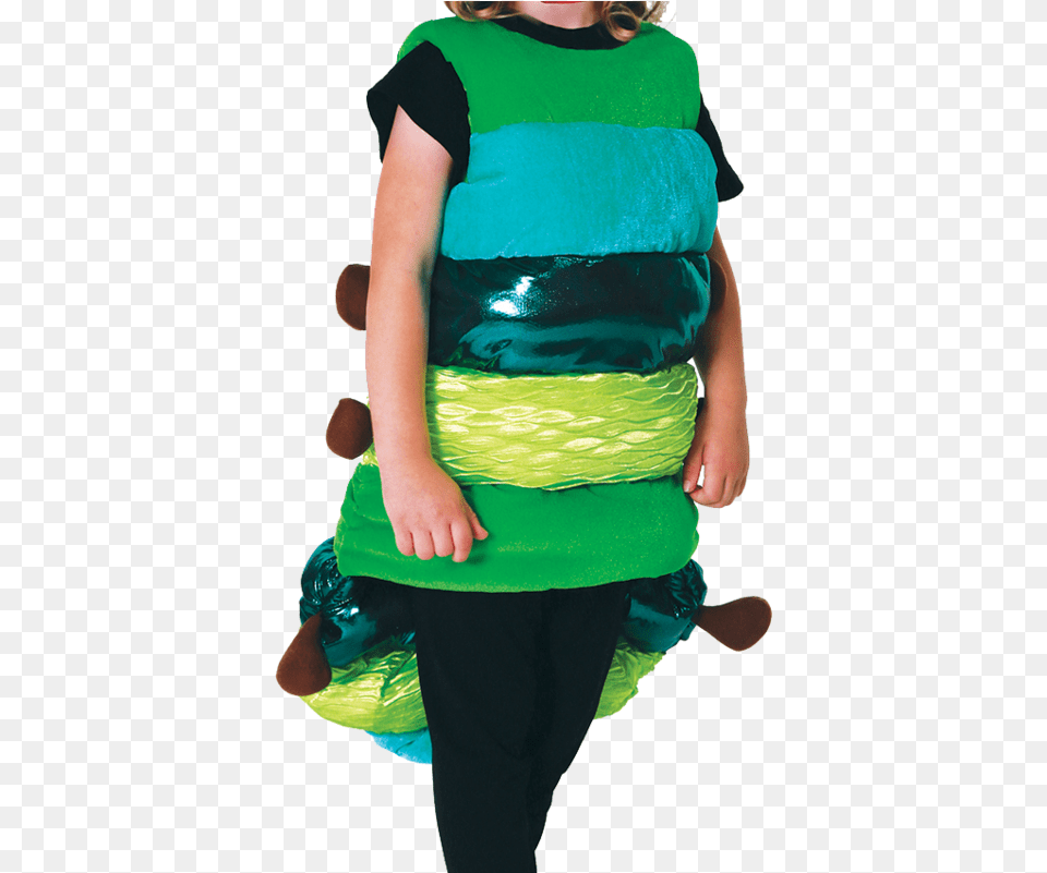 Hungry Caterpillar Costume Girls, Clothing, T-shirt, Person, Dress Free Png Download