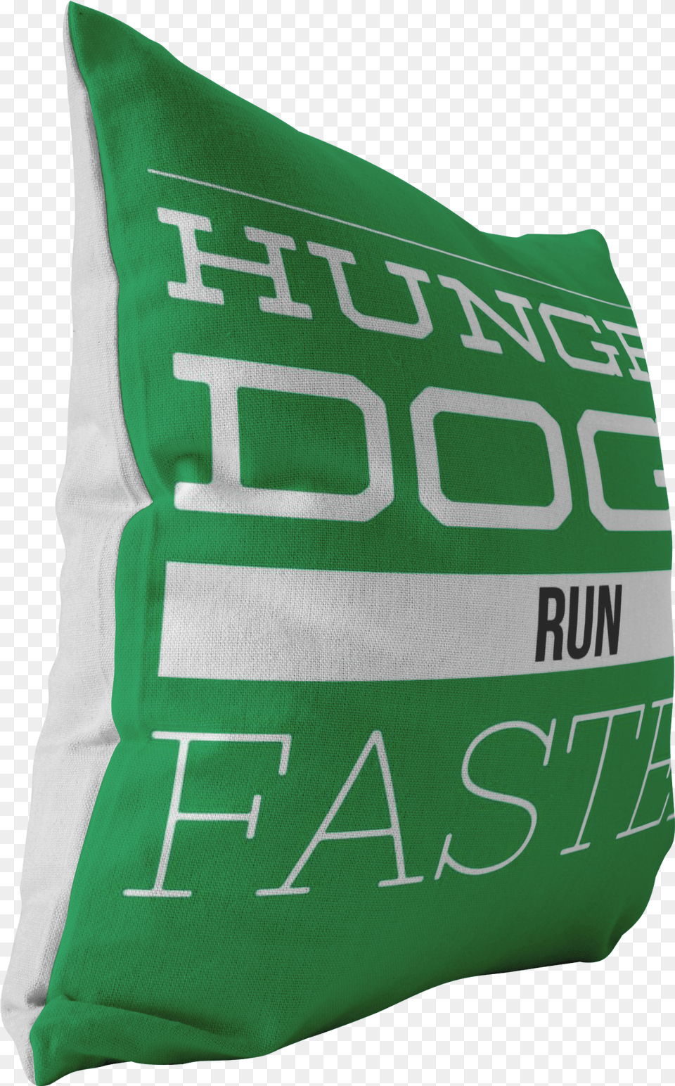Hungry Dogs Run Faster Pillow Cushion, Home Decor Free Transparent Png
