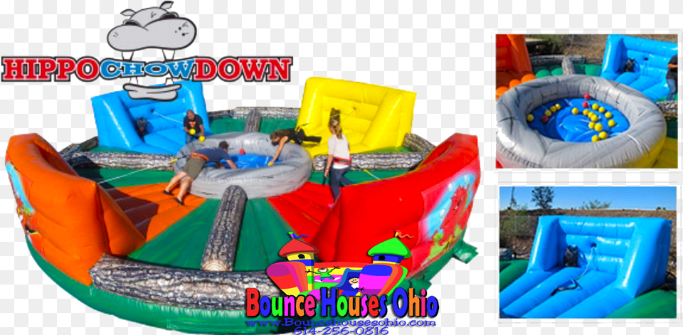 Hungry Hippo Bounce House Rental, Play Area, Person, Boy, Child Png