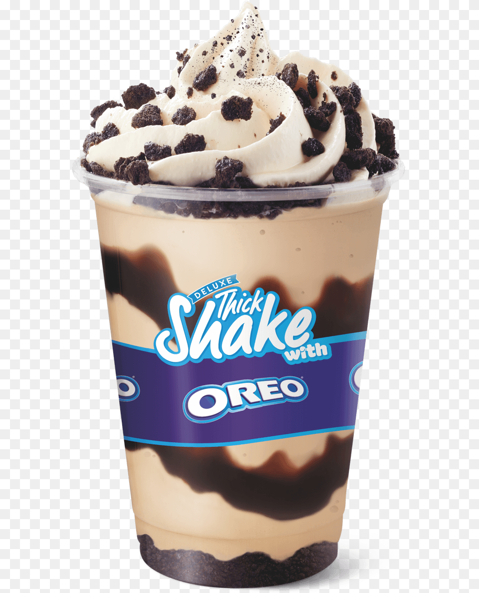 Hungry Jacks Deluxe Shake, Cream, Dessert, Food, Ice Cream Free Png