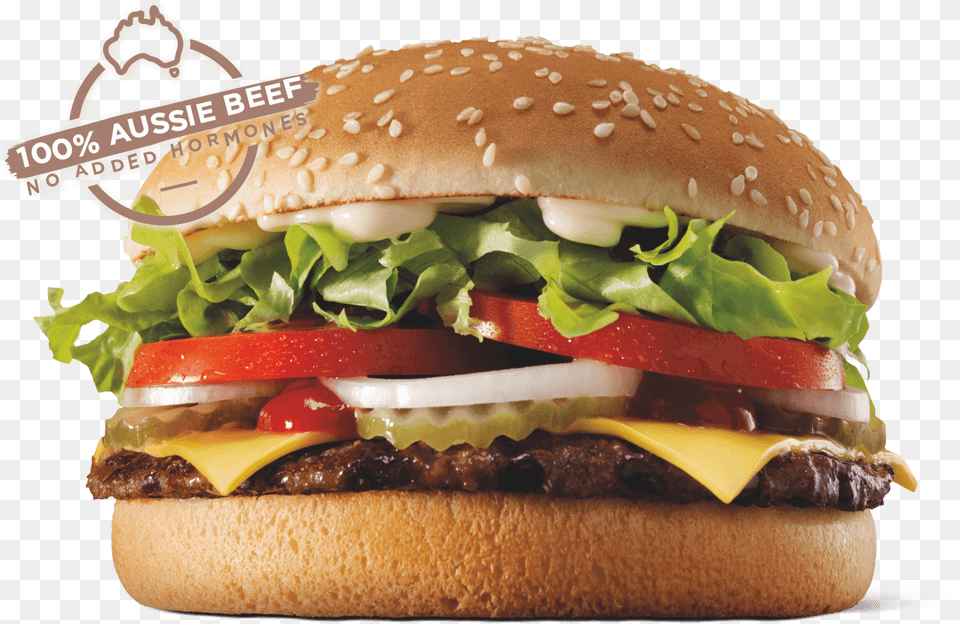 Hungry Jacks Whopper Burger, Food Free Png Download