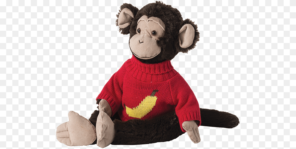 Hungry Monkey Stuffed Toy, Teddy Bear, Plush, Doll Png Image