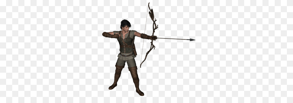 Hunter Archer, Archery, Bow, Person Png Image