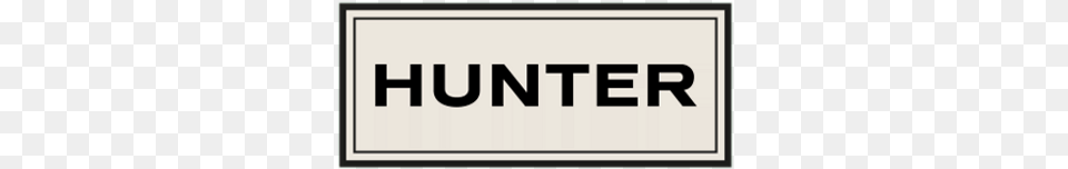 Hunter Boots Logo, Sign, Symbol, Text, White Board Free Png Download
