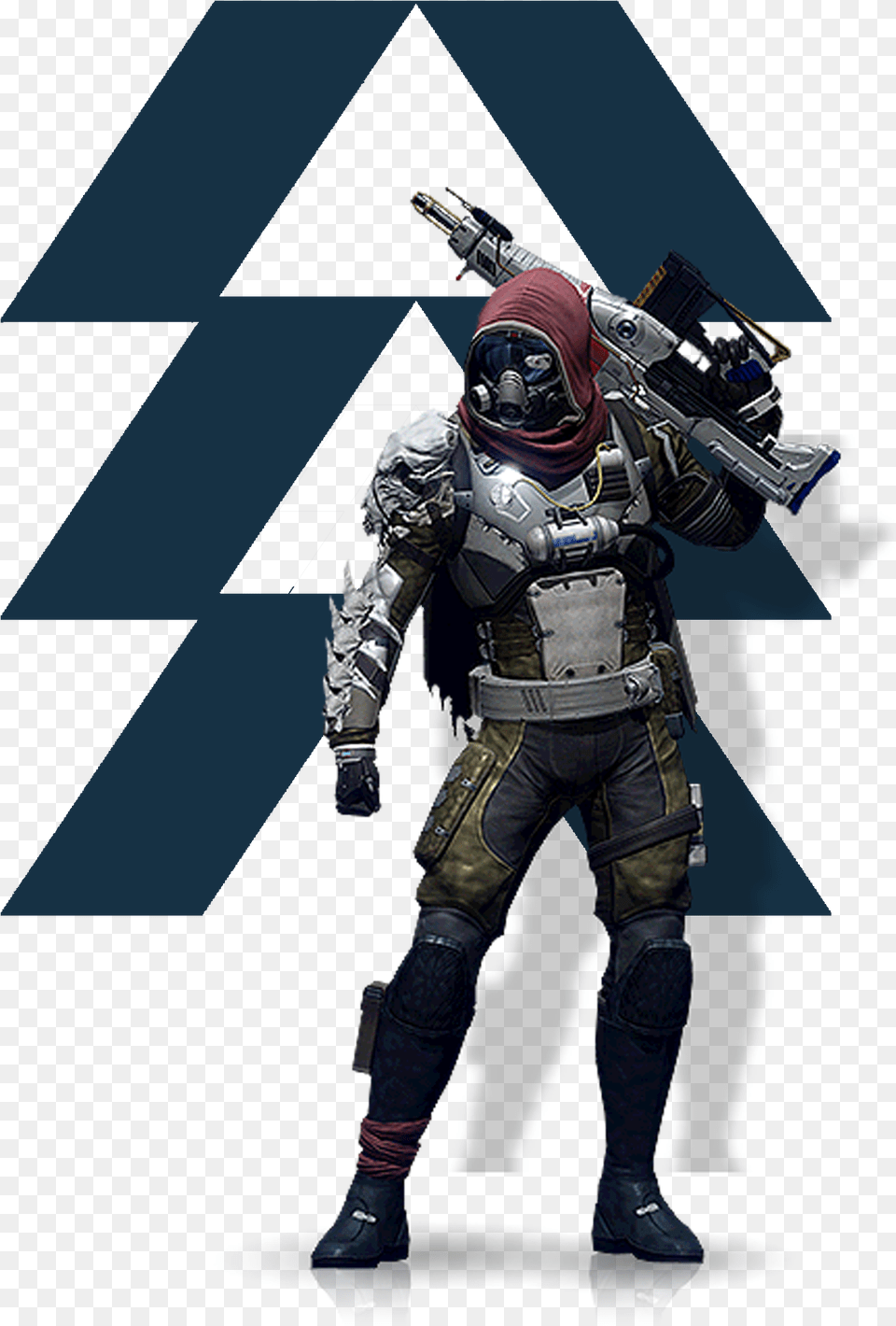 Hunter Destiny, Person, Gun, Weapon, Armor Free Png