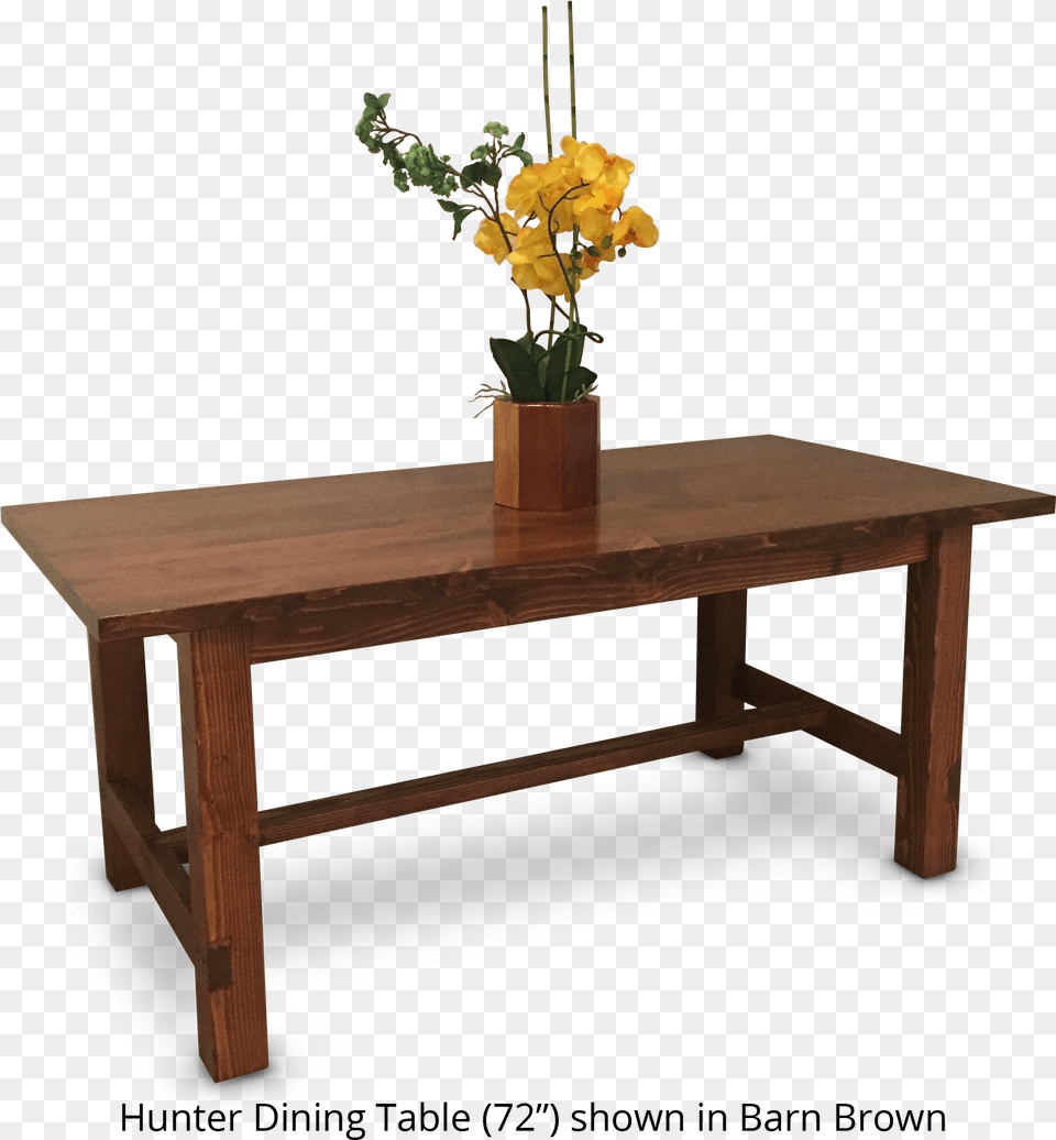 Hunter Dining Table Coffee Table, Coffee Table, Plant, Ikebana, Furniture Png