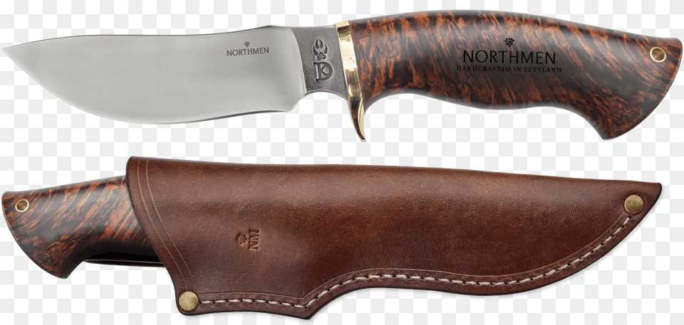 Hunter Elmax Curly Birch Detailed Northmen Knife, Blade, Dagger, Weapon Free Png Download