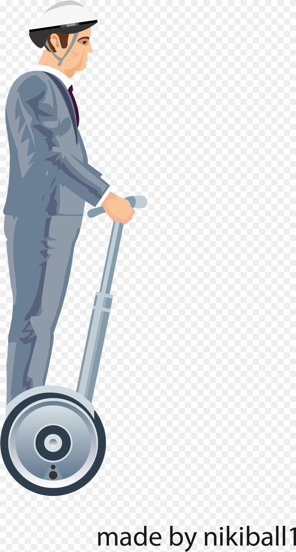 Hunter Game Video Vacuum Wheels Hq Happy Wheels Segway Guy, Transportation, Vehicle, Adult, Male Free Png Download