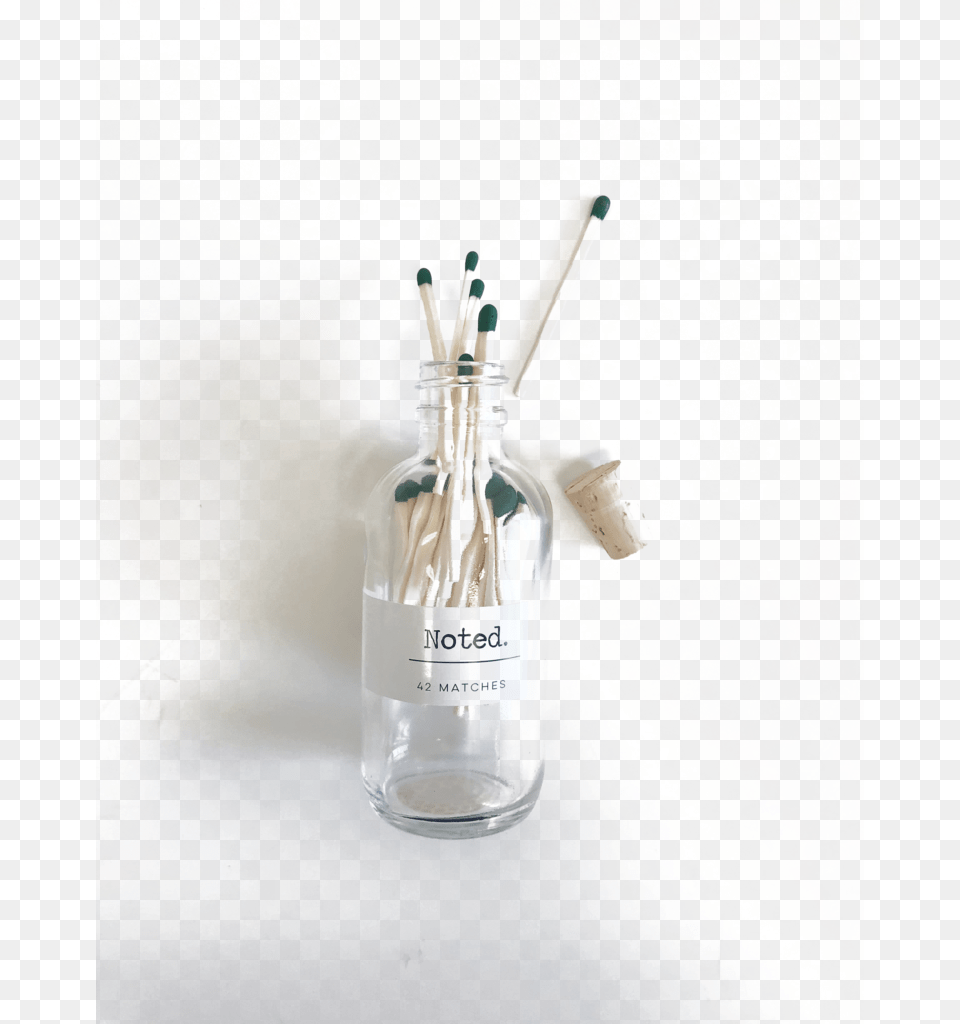 Hunter Green Matches Glass Bottle, Jar, Brush, Device, Tool Png Image