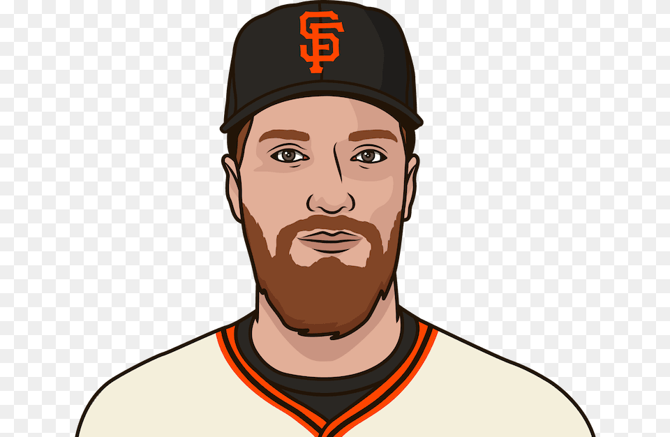 Hunter Pence Cd San Francisco Giants Headrest Covers Pack, Portrait, Photography, Person, People Png Image