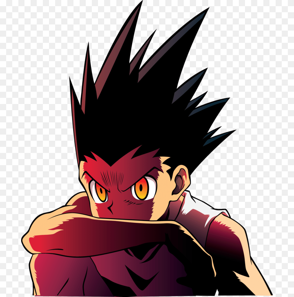 Hunter X Hunter Gon Updated Head, Publication, Book, Comics, Person Free Transparent Png