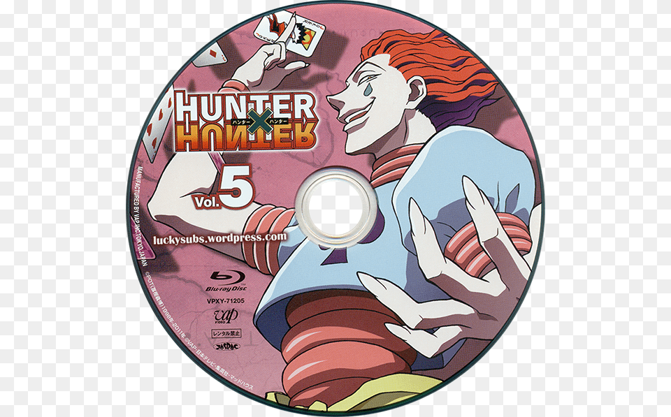 Hunter X Hunter Vol, Disk, Dvd, Face, Head Free Png