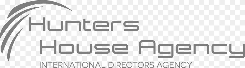 Hunters House Directors Agency Monochrome, Text, Logo Png Image