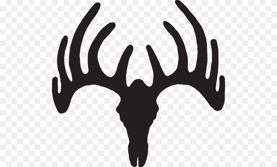 Hunting, Antler, Stencil, Smoke Pipe, Silhouette Free Transparent Png