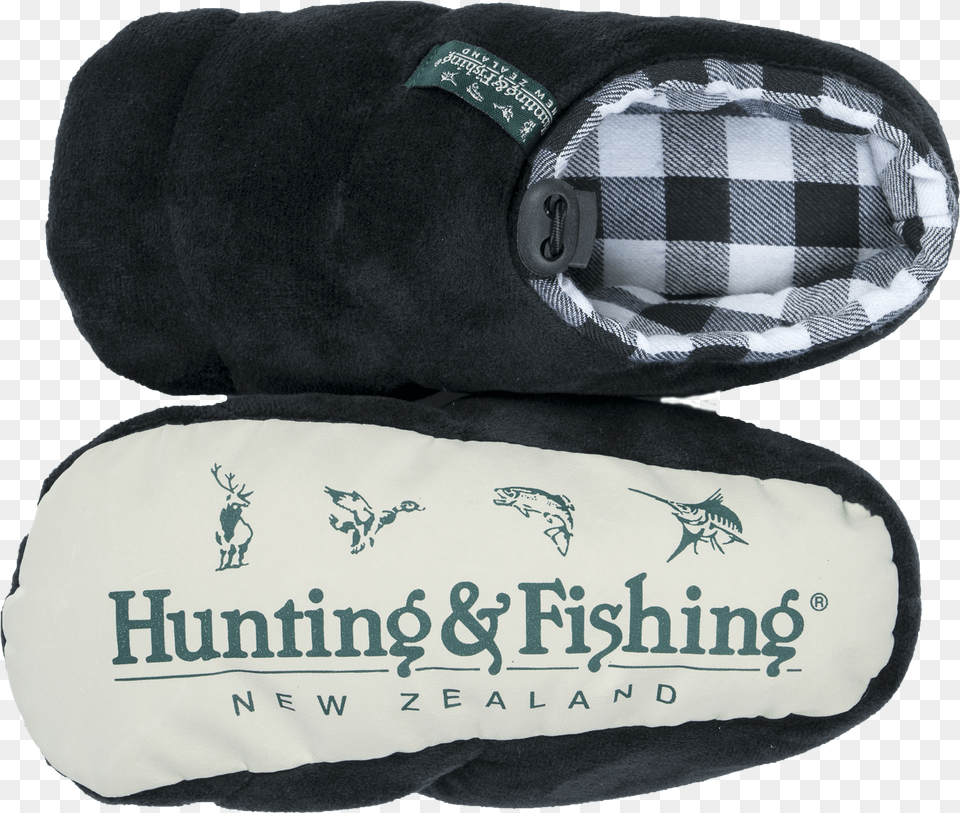 Hunting Amp Fishing New Zealand Kid S Checked Indoor Hunting And Fishing Slippers, Clothing, Footwear, Shoe, Home Decor Png