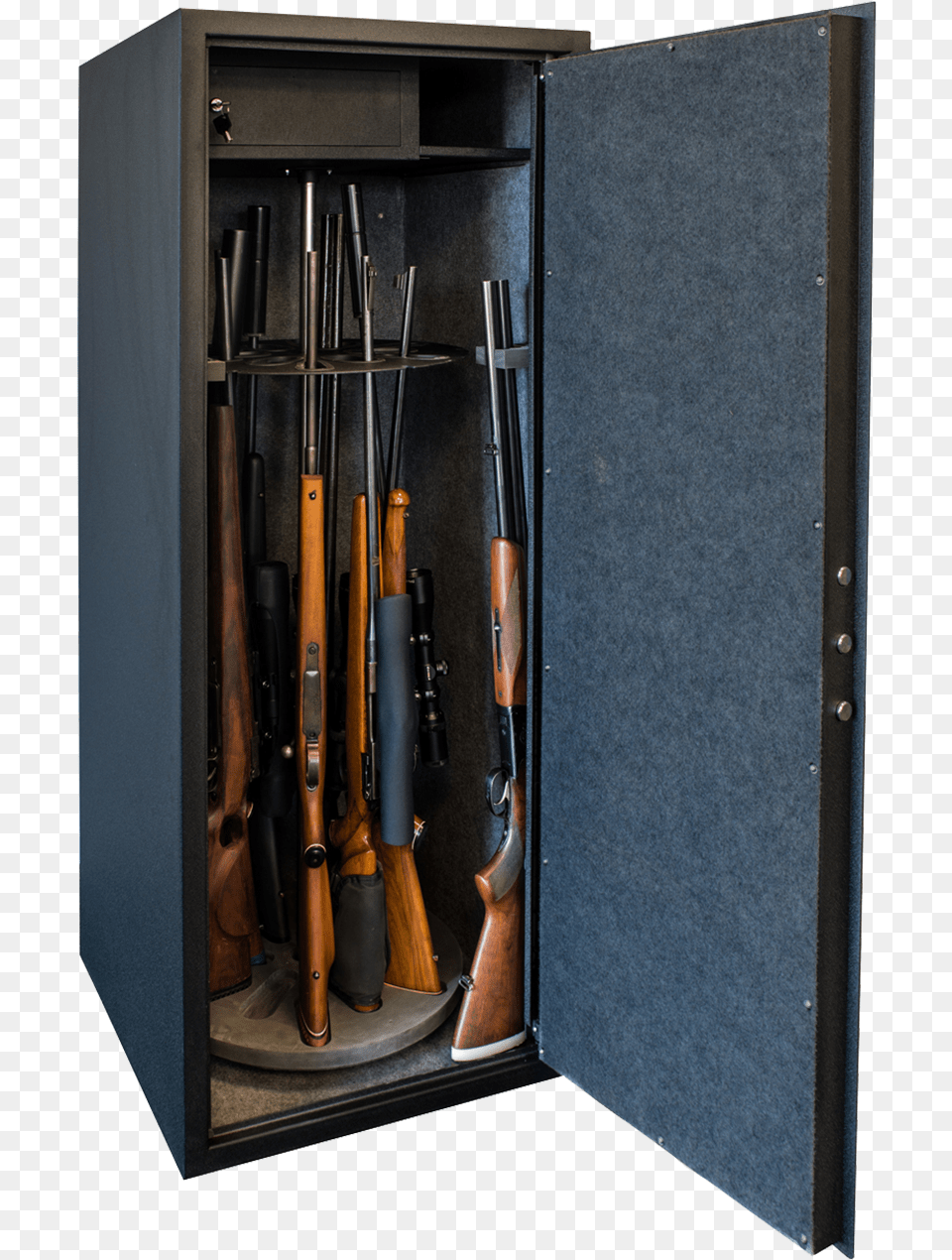 Hunting Amp Fishing New Zealand Rotating Gun Safe Cupboard, Firearm, Rifle, Weapon, Armory Free Transparent Png