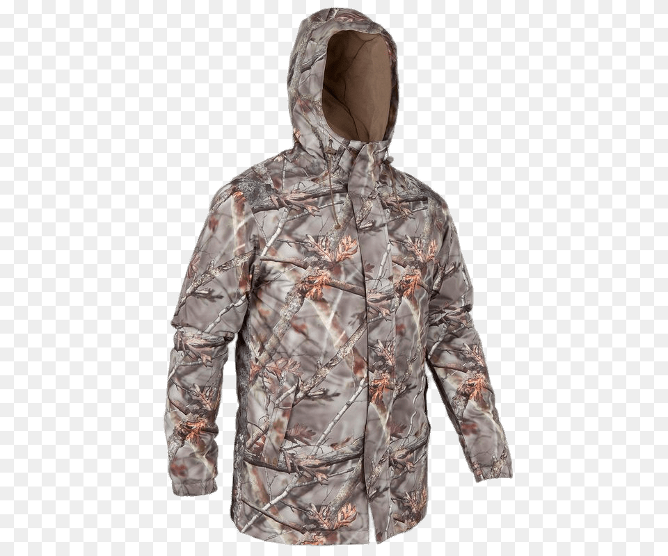 Hunting Camouflage Parka, Clothing, Coat, Jacket, Hoodie Png
