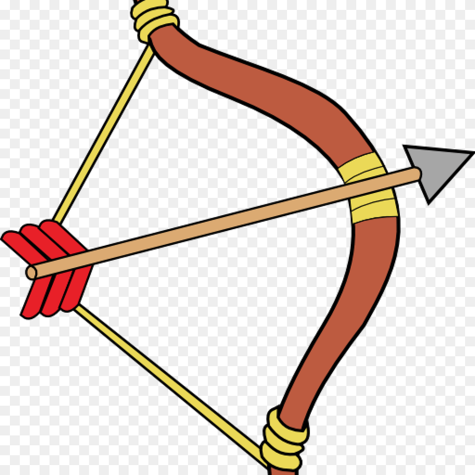 Hunting Clipart Archery Hunting Bow And Arrow Clipart, Weapon Png Image