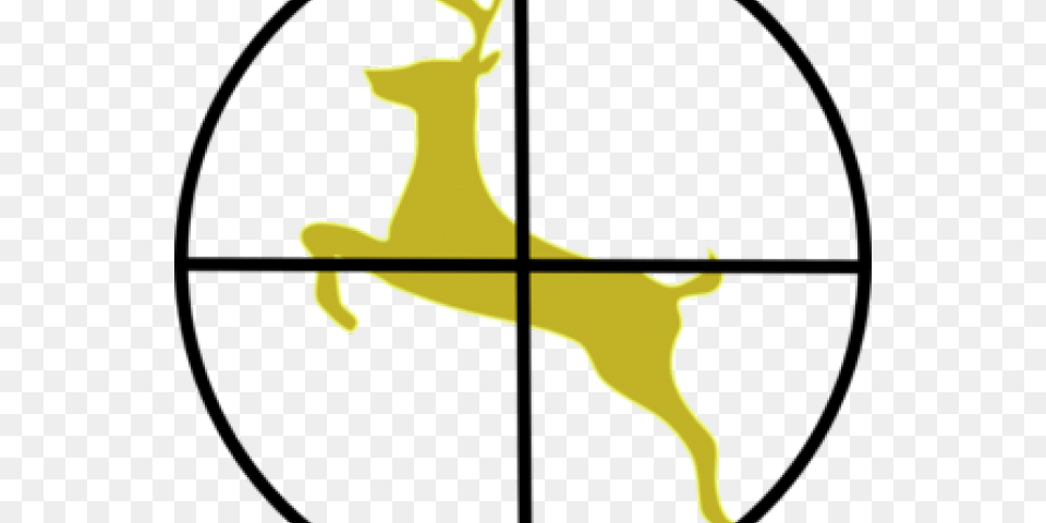 Hunting Clipart Hunting Season, Cross, Symbol, Animal, Deer Png Image