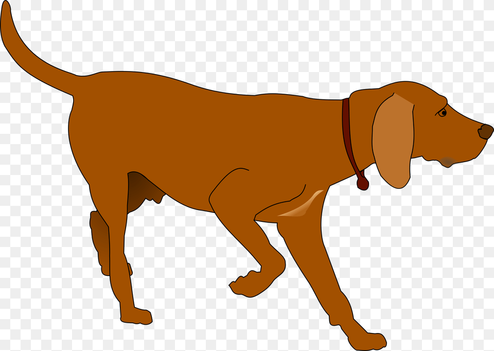 Hunting Dog Vector Clipart Image, Animal, Canine, Hound, Mammal Free Transparent Png