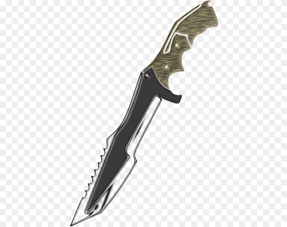Hunting Knife Clipart Knife Hunter Cs Go, Blade, Dagger, Weapon Png