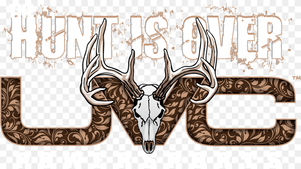 Hunting Logo Dark Background Reindeer, Antler, Animal, Wildlife, Deer Png