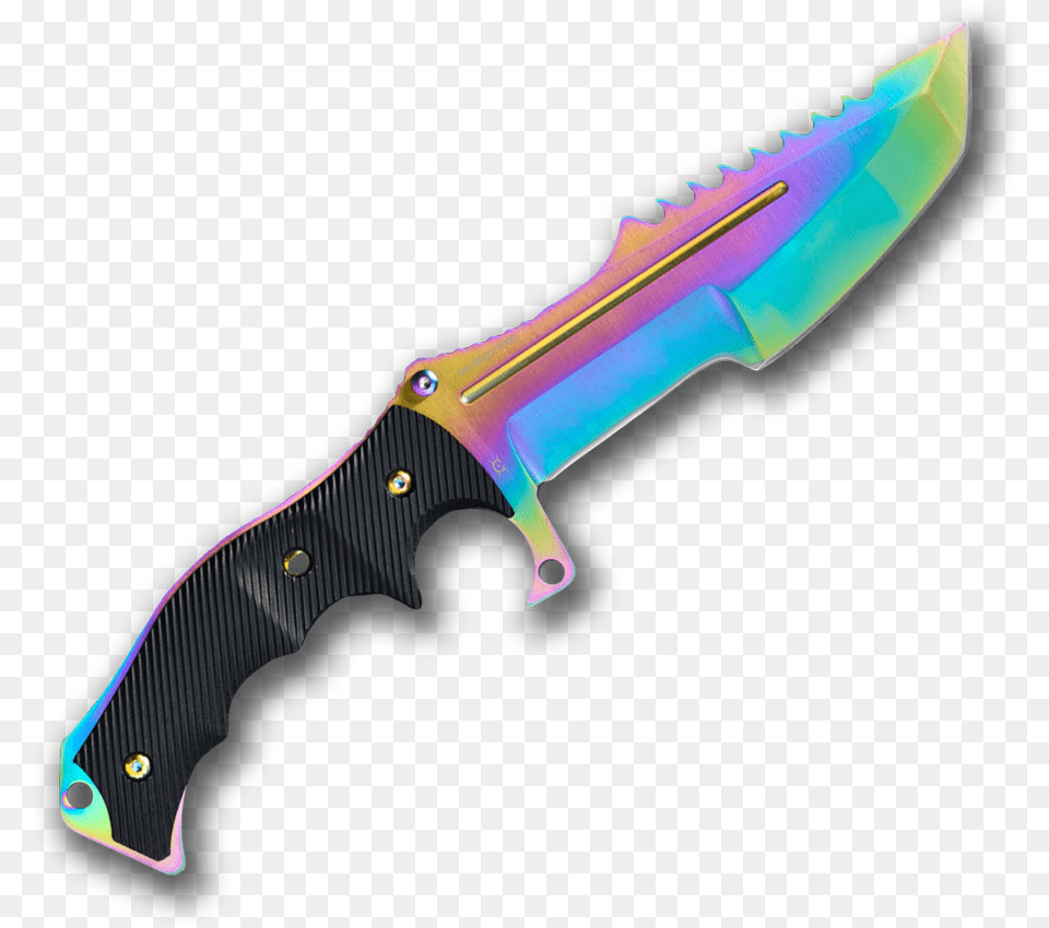 Huntsman Elite Fade, Blade, Dagger, Knife, Weapon Png