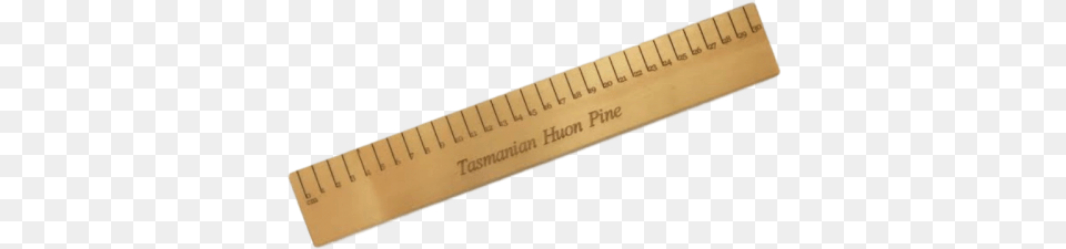 Huon Pine Wooden Ruler Lagarostrobos, Chart, Plot, Measurements, Blade Free Png Download