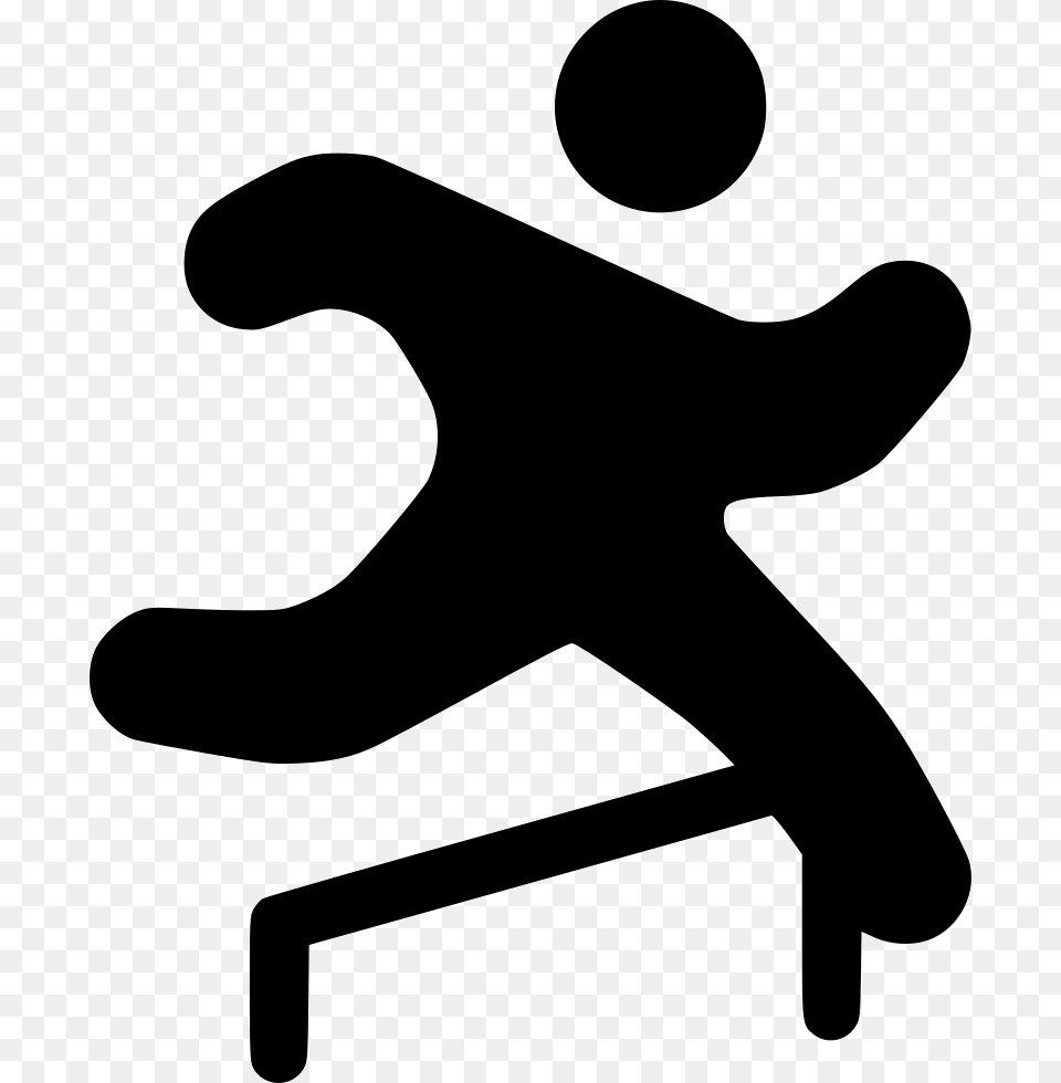 Hurdle Athlete Sign, People, Person, Appliance, Blow Dryer Png Image