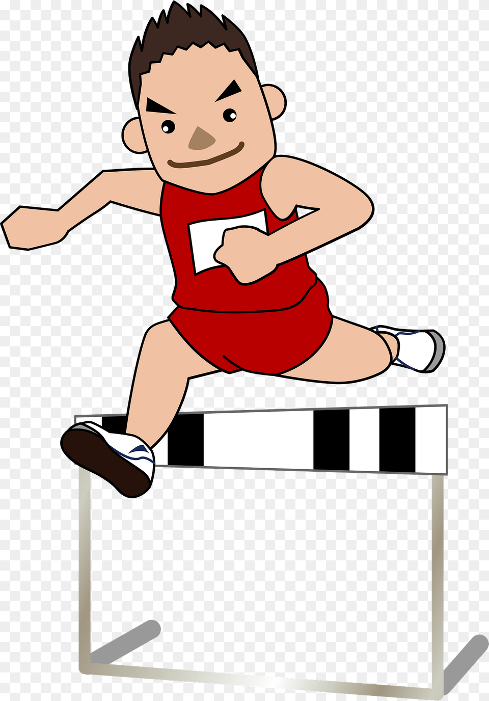 Hurdling Clipart, Track And Field, Sport, Person, Hurdle Free Png Download