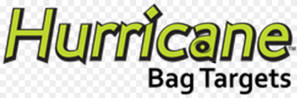 Hurricane Bag Targets Logo, Green, Light, Scoreboard, Text Png Image