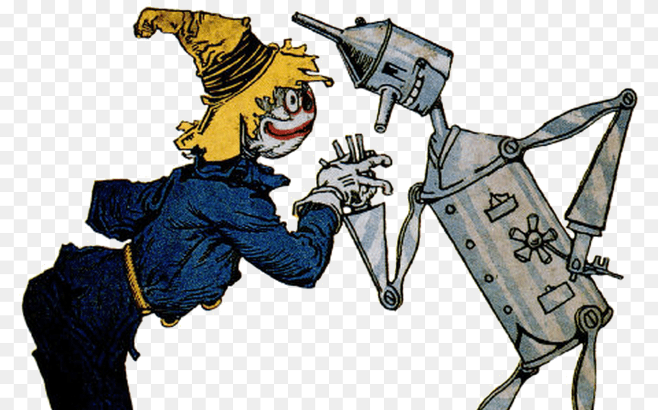 Hurricane Clipart Wizard Oz Scarecrow And The Tin Man, Adult, Male, Person, Art Png