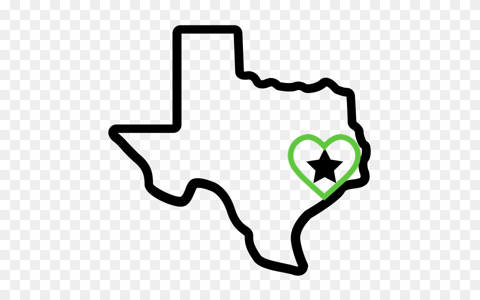 Hurricane Harvey Relief, Heart Png Image