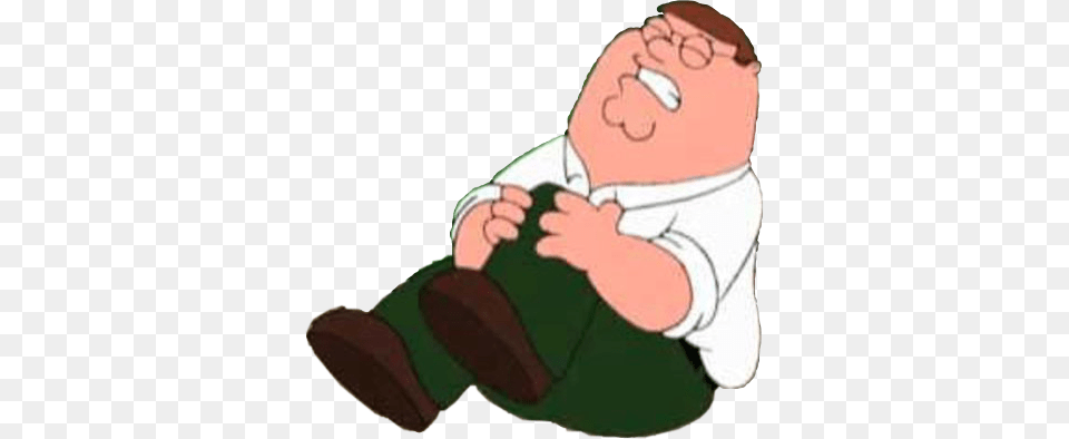 Hurt Knee Peter Griffin Familyguy Freetoedit, Face, Head, Person, Baby Free Png Download