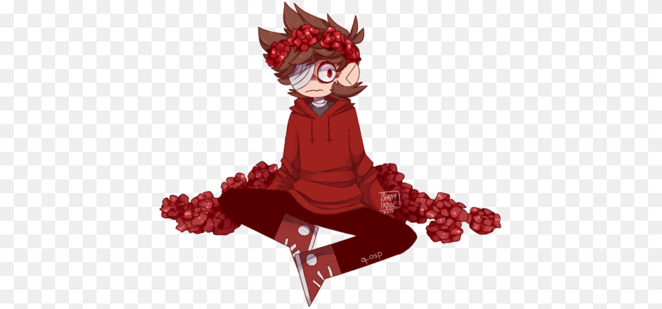 Hurt This Smol Bean Tord With Flower Crown, Baby, Person, Book, Comics Free Png